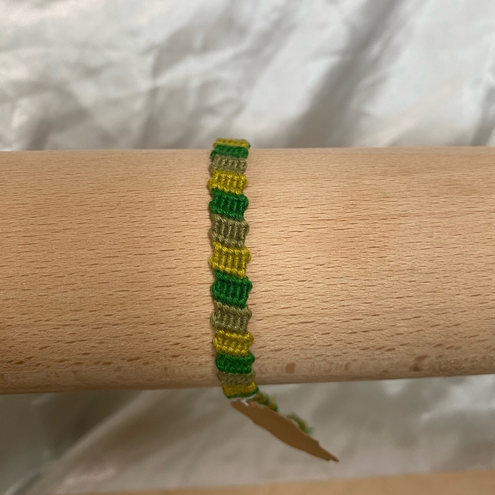 Handwoven Green Bracelet